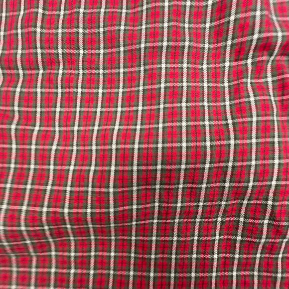 GAP Red Plaid Button Up Shirt Men’s Small Long Sleeve Casual Office - Picture 5 of 7